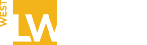 Life Chiropractic College West Logo - Transparent White